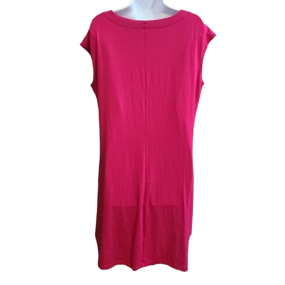 CHICO'S hot pink muumuu dress 8 - Picture 2 of 7